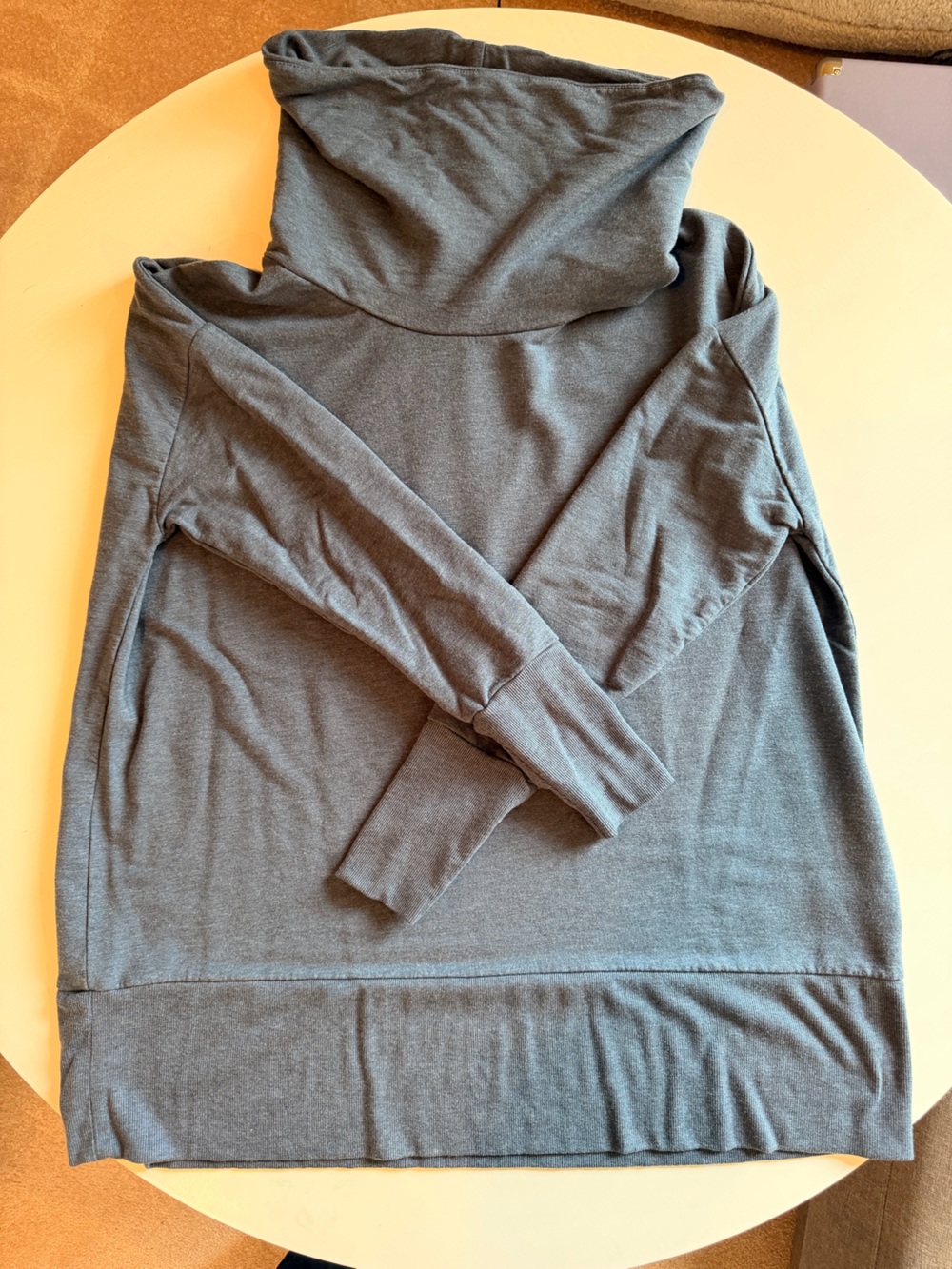 Garnet Hill Cowl-Neck Knit Tunic